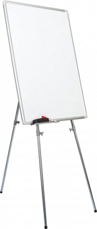 İnter Teleskopik Ayaklı Yazı Tahtası Emaye Yüzey 90x120 Cm INT-647 