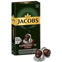 Jacobs Espresso 10 Intenso Nespresso ile Uyumlu Kapsül Kahve 10 Lu