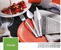 Kale Titanik Yemek Kaşığı Paslanmaz Çelik 12 Adet - Kale
