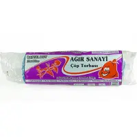 Kazanç Ağır Sanayi Battal Boy Mavi Çöp Torbası 72x95 Cm 10 Lu 10 Paket