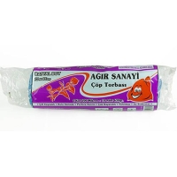 Kazanç Ağır Sanayi Battal Boy Siyah Çöp Torbası 72x95 Cm 10 Lu 10 Paket - Kazanç Plastik
