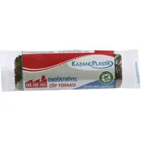 Kazanç Endüstriyel Büyük Siyah Çöp Torbası 65x80 Cm 10 Lu