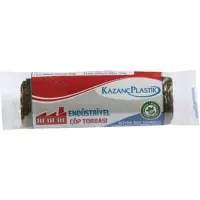 Kazanç Endüstriyel Büyük Siyah Çöp Torbası 65x80 Cm 10 Lu 25 Paket