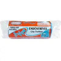 Kazanç Endüstriyel Hantal 73 Mikron Mavi Çöp Torbası 100x150 Cm 10 Lu 10 Paket