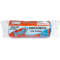 Kazanç Endüstriyel Hantal 73 Mikron Siyah Çöp Torbası 100x150 Cm 10 Lu 10 Paket - Kazanç Plastik