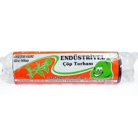 Kazanç Endüstriyel Jumbo Siyah Çöp Torbası 80x110 Cm 10 Lu 20 Paket - 1