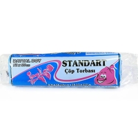 Kazanç Standart Battal Mavi Çöp Torbası 72x95 Cm 10 Lu 20 Paket - Kazanç Plastik