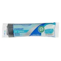 Kazanç Standart Orta Mavi Çöp Torbası 55x60 Cm 20 Li 50 Paket