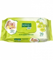 Komili Soft Islak Mendil Bebek Havlusu 70 Li - Komili