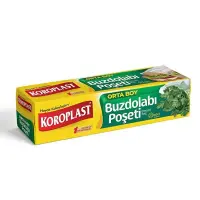 Koroplast Buzdolabı Poşeti Orta Boy 24x38 Cm 20 Li