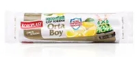 Koroplast Ekstra Güçlü Limon Kokulu Büzgülü Orta Boy Çöp Torbası 55x60 Cm 15 Li