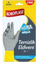 Koroplast Ekstra Güçlü Temizlik Eldiveni M - Koroplast