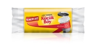 Koroplast Güçlü Çöp Torbası Küçük Boy 40x50 Cm Şeffaf 30 Lu - Koroplast