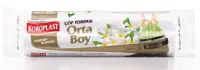Koroplast Yasemin Kokulu Büzgülü Orta Boy Çöp Torbası 55x60 Cm 15 Li