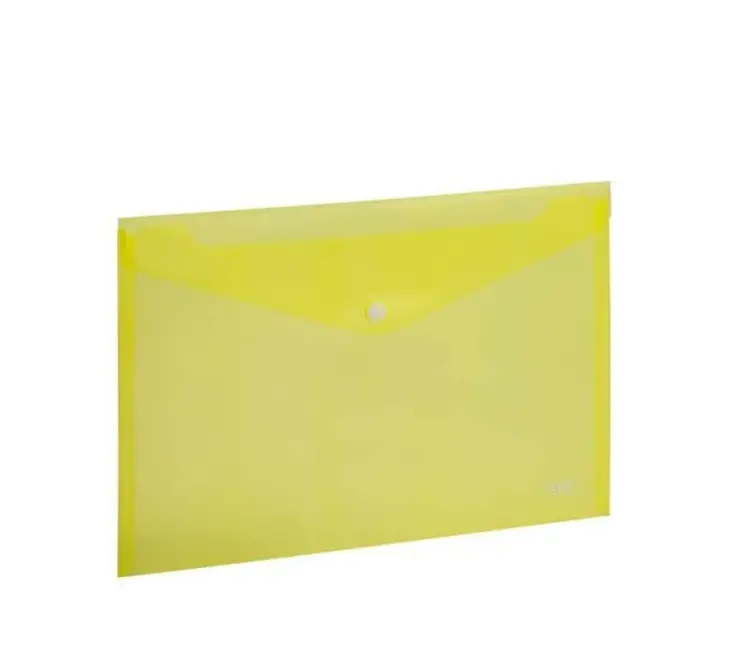 Kraf Çıtçıtlı Dosya A4 Sarı 1209 - 1