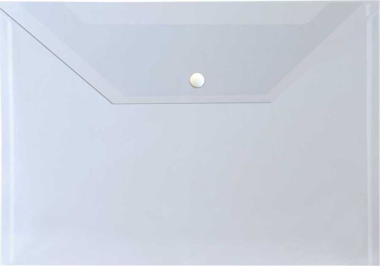 Kraf Çıtçıtlı Dosya A4 Şeffaf 1209 