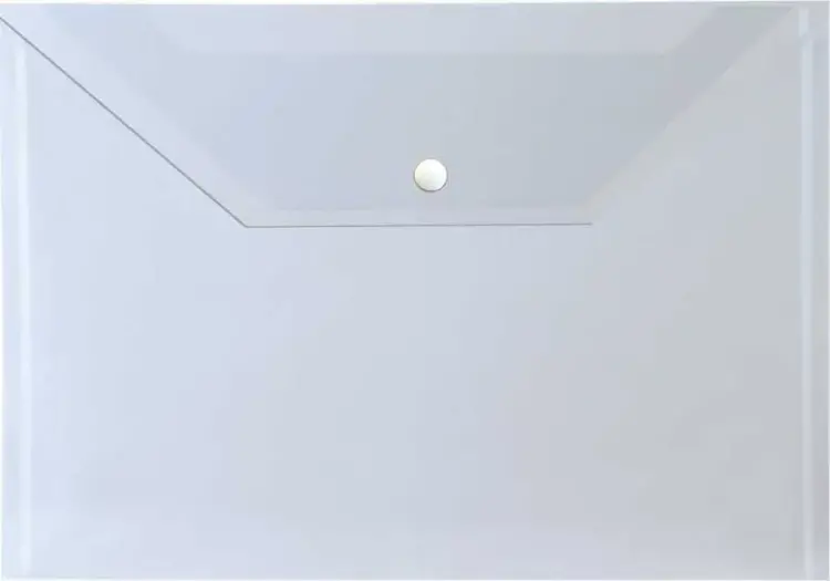 Kraf Çıtçıtlı Dosya A4 Şeffaf 1209 - 1