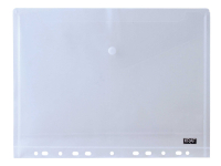 Kraf Çıtçıtlı Dosya A5 Şeffaf 1239 - 1