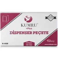 Kumru Plus Dispenser Peçete Hijyenik Ambalaj 250 Li x 18 Paket
