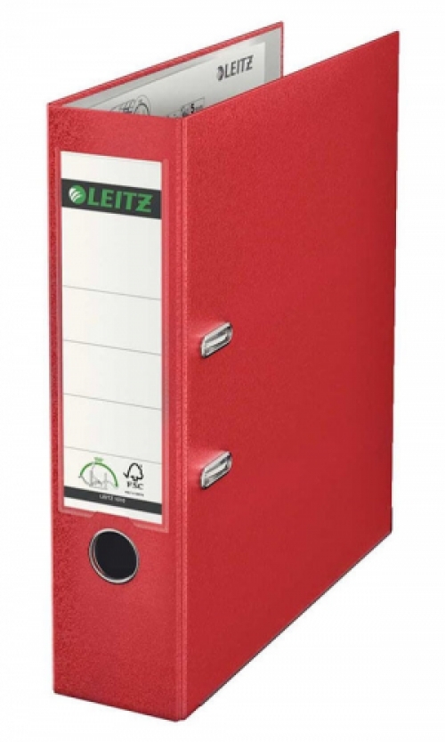 Leitz 180° Büro Klasörü Geniş Kırmızı L-1010