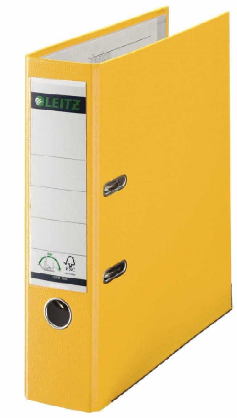 Leitz 180° Büro Klasörü Geniş Sarı L-1010