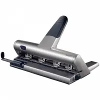 Leitz Akto Ayarlanabilir 4 Lü Özel Delgeç Gri L-5114
