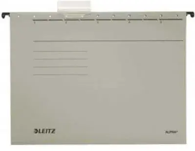 Leitz Delta Askılı Dosya Telsiz Gri L-6515 - 1