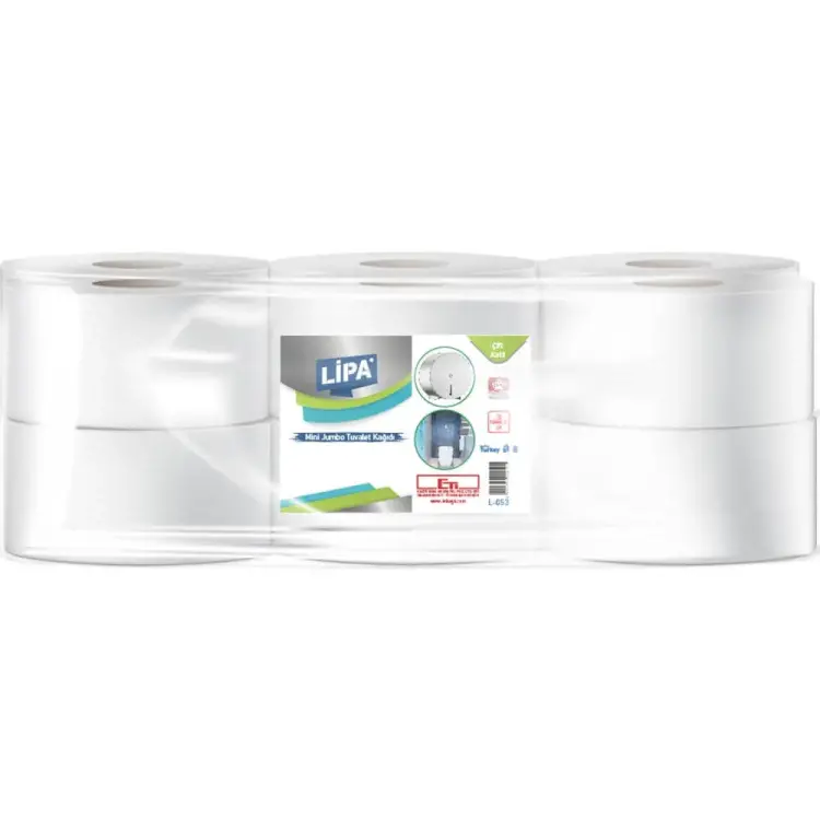 Lipa Mini Jumbo Tuvalet Kağıdı 4 Kg 12 Li - 1