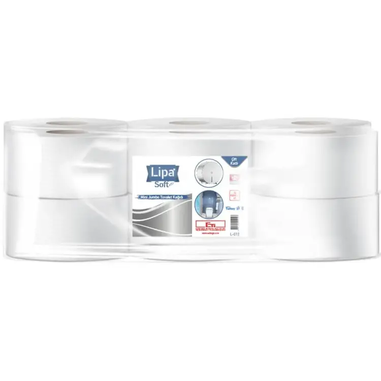 Lipa Soft Mini Jumbo Tuvalet Kağıdı 3.5 Kg 12 Li - 1