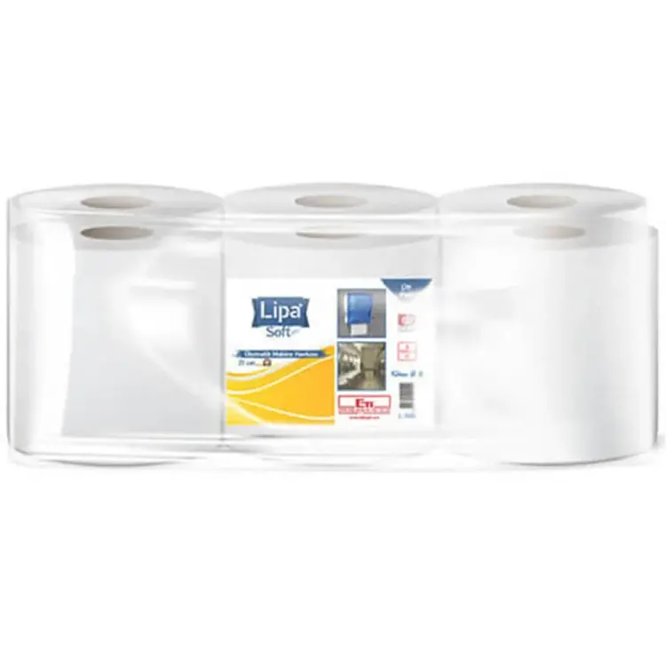 Lipa Soft Otomatik Makine Havlusu 21 Cm 3.5 Kg 6 Lı - 1