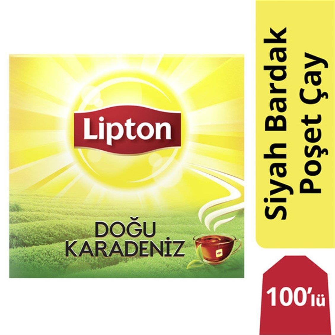 Lipton Doğu Karadeniz Bardak Poşet Çay 100 Lü