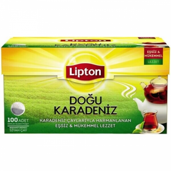 Lipton Doğu Karadeniz Demlik Poşet Çay 100 Lü 