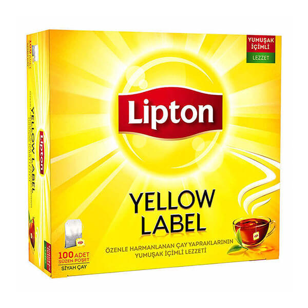 Lipton Yellow Label Bardak Poşet Çay 100 Lü 