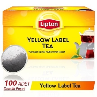 Lipton Yellow Label Demlik Poşet Çay 100 Lü 