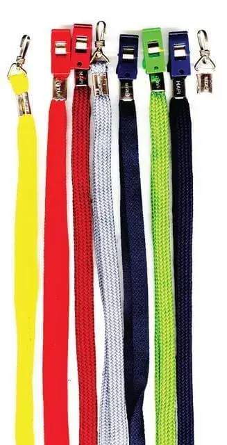 Mapi Polyester İp Metal Klipsli Siyah 50 Adet 