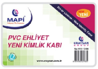 Mapi Pvc Ehliyet Kart Koruma Kabı 100 Lü - 1