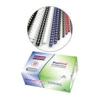 Mapibind 12 mm Plastik Spiral Lacivert 100 Lü - 1