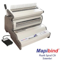 Mapibind 440E Elektrikli Plastik Sprial Ciltleme Makinesi - Mapi