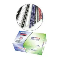 Mapibind 50 mm Plastik Spiral Kırmızı 50 Li
