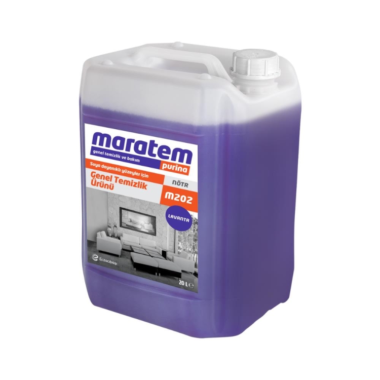 Maratem M202 Genel Yüzey Temizleyici Lavanta 20 Lt 