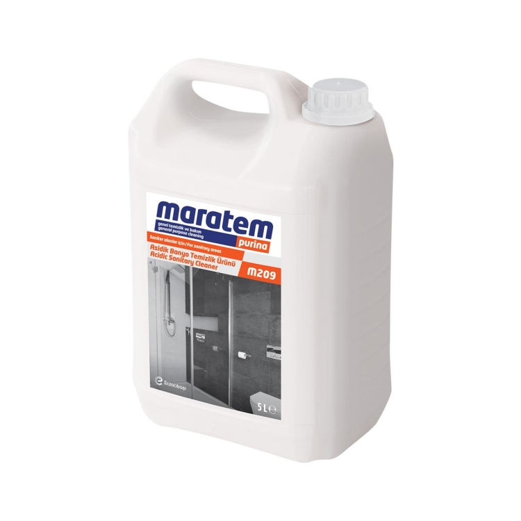 Maratem M209 Asidik Banyo Temizleyici 5 Lt 