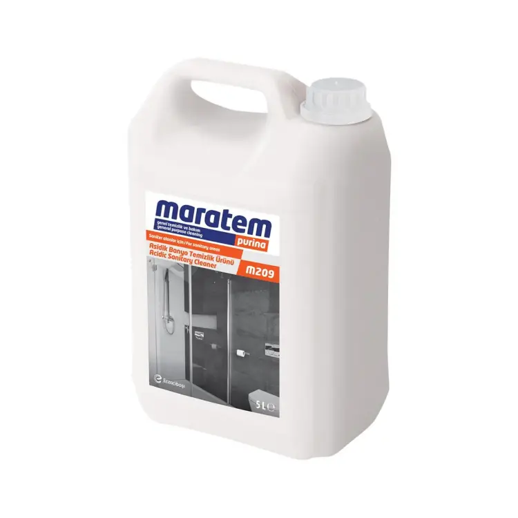 Maratem M209 Asidik Banyo Temizleyici 5 Lt - 1
