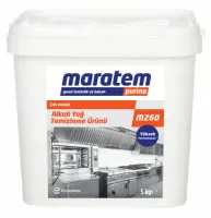 Maratem M260 Alkali Yağ Temizleyici Toz 5 Kg