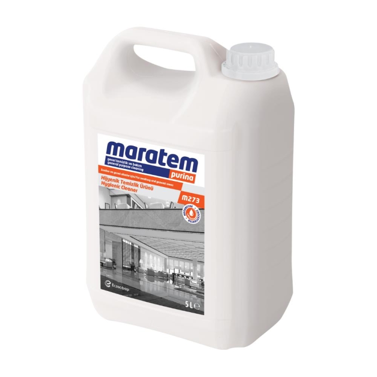 Maratem M273 Saniter ve Hijyenik Genel Yüzey Temizleyici 5 Lt 