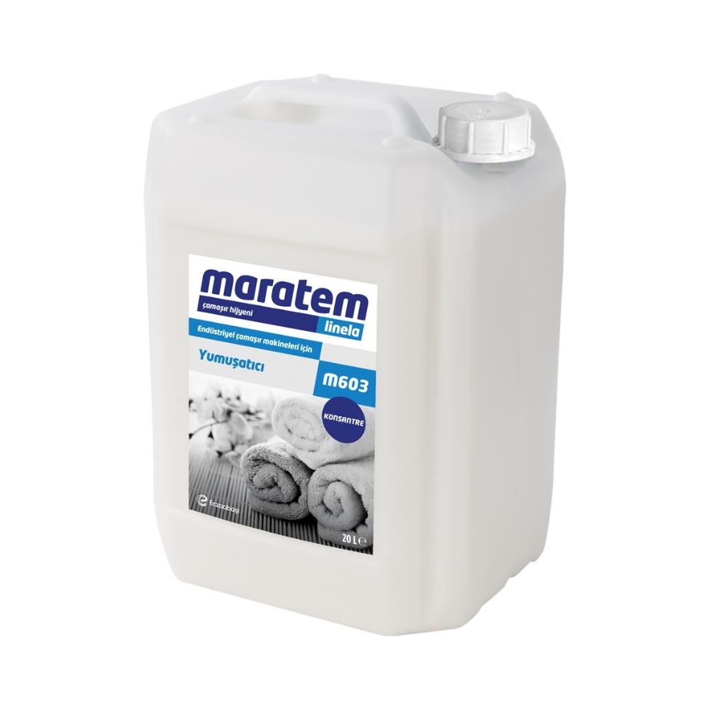 Maratem M603 Konsantre Çamaşır Yumuşatıcısı Floral 20 Lt