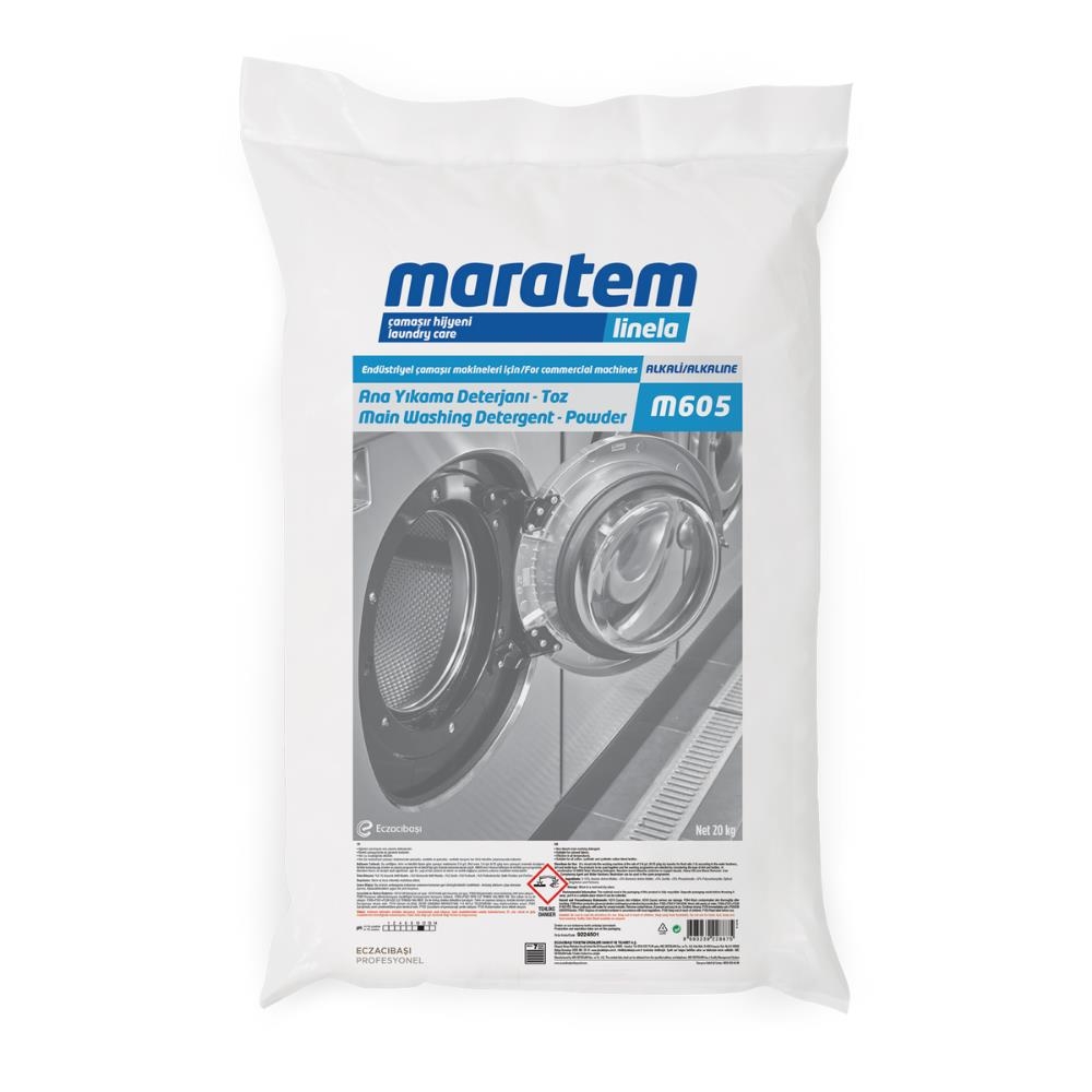 Maratem M605 Ana Yıkama Çamaşır Deterjanı 20 Kg