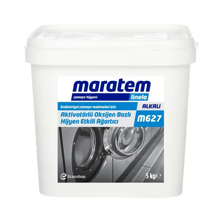 Maratem M627 Aktivatör Oksijen Bazlı Hijyen Etkili Ağartıcı Toz 5 Kg - Maratem