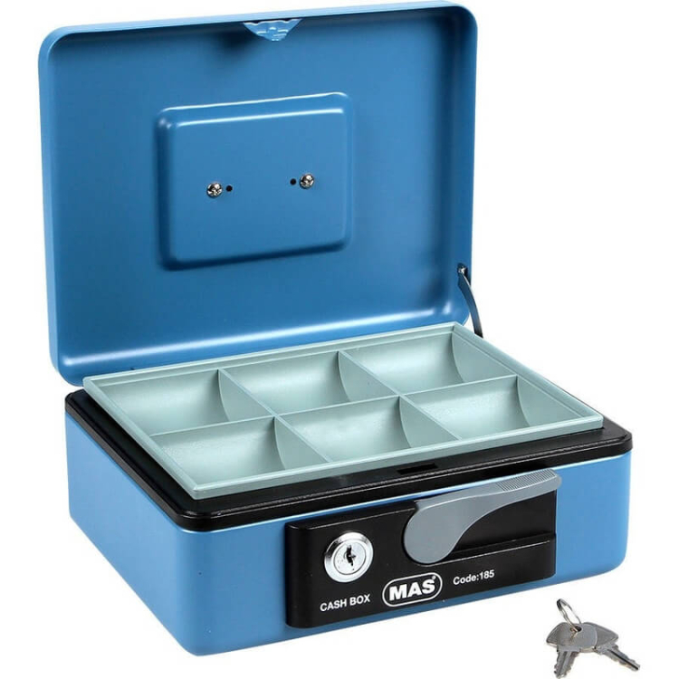 Mas 185 Para Kasası Orta Boy Mavi 