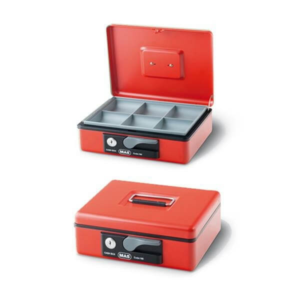 Mas 190 Para Kasası Büyük Boy Kırmızı 