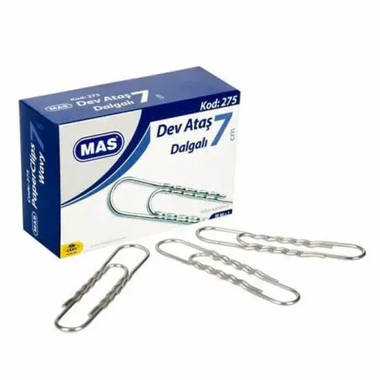 Mas Dev Ataş Dalgalı Tip Süper Kalite 7 Cm 20 Adet - 1